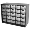 25 Drawer Plastic Drawer Storage Cabinet Storage Hardware and Craft Cabinet with 50 Removable Dividers for Bead Lego Storage. 