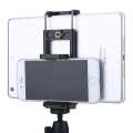 Iremax 1 PCs tripod adapter clip phone holder stand support bracket for tablet phone tripod mount camera. 
