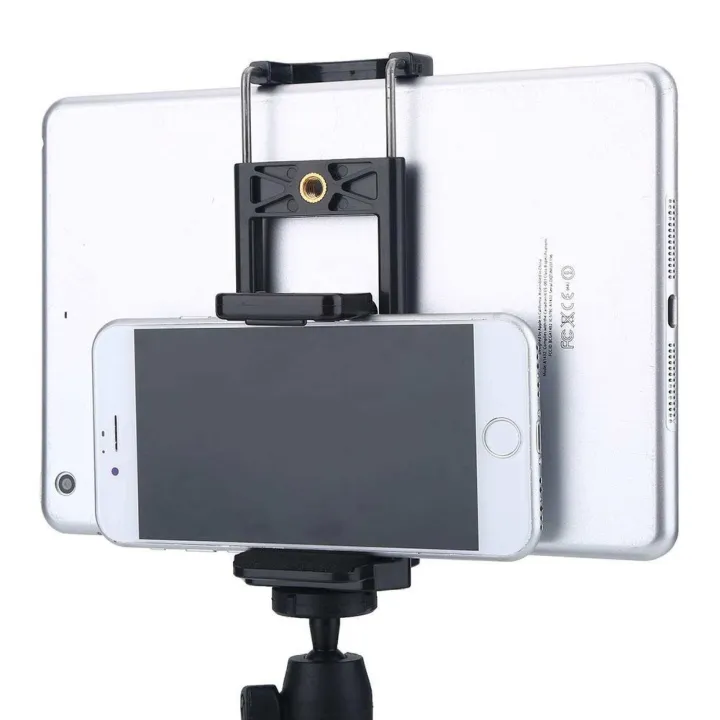 Iremax%201%20PCs%20tripod%20adapter%20clip%20phone%20holder%20stand%20support%20bracket%20for%20tablet%20phone%20tripod%20mount%20camera%20-%20Image%207