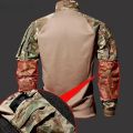 Outdoor Camo Suits  Shirts Training Set Multi-pocket Work Wear Pants Men Clothing Hunting Clothes Wear-resisting. 