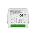 Tuya Zigbee Smart Switch Module 1/2/3 Gang Control No Neutral Wire Required DIY Light Breaker Works With Alexa  Home. 