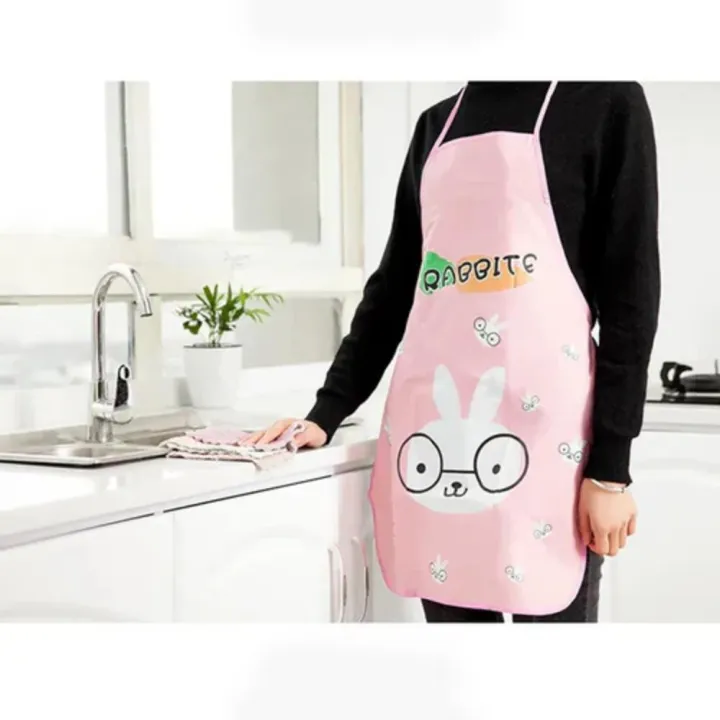 Kitchen%20Waterproof%20Apron%20Random%20Color%20Adult%20Oil%20Resistant%20Cooking%20Overclothes%20Sleeveless%20Apron%20Women%20Cooking%20Baking%20Restaurant%20apron%20Kitchen%20Accessories%20Home%20Cleaning%20Tools%20-%20Image%204