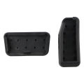 2Pcs Carbon Fiber AT Car Pedal Cover Auto Pedals Fit for Honda HRV HR-V 2016 - 2020 Fit Jazz 2011 - 2019 City 2015 - 2019 AT. 