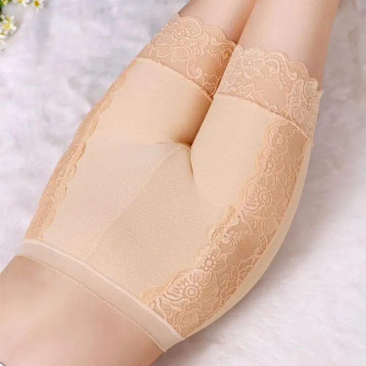 Plus%20Size%20Safety%20Short%20Pants%20Women%20Seamless%20Under%20Skirt%20Boxers%20For%20Women%20%20Lace%20Anti%20Chafing%20Panties%20Underwear%20-%20Image%204