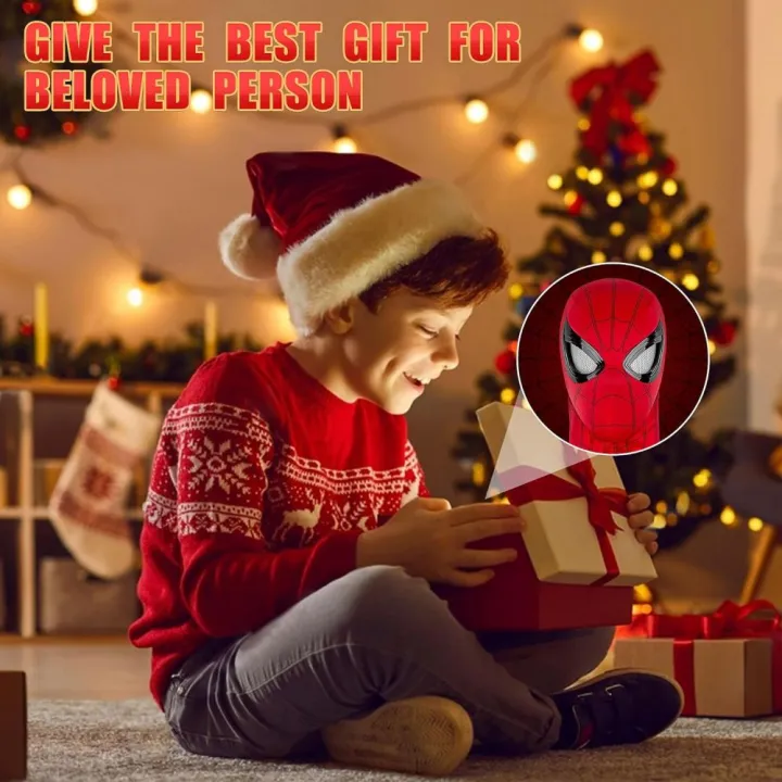 Spiderman%20Mask%20Eyes%20Movable%20Remote%20Control%20Peter%20Parker%20Spiderman%20toys%20children%20%20Halloween%20Cosplay%20Costume%20Mask%20Christmas%20s%20-%20Image%207