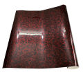 Red Forged Carbon Fiber Vinyl Wrap Film High Car Wrap Vinyl Roll with Air Release Carbon Fiber Self Adhesive Car Accessories. 