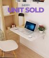 Wall Mount Foldable Laptop Table/space saving laptop table /Floating Study/ Folding Dining Shelf table furniture table . Imported quality table for house use. 