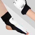 Taekwondo  Leather Foot Gloves Sparring Karate Ankle Protector Guard Gear Boxing Martial Arts Foot Guard Sock Adult Kid. 