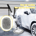 Car Wash Brush Car Cleaning Brush Telescoping Long Handle Mop Soft Hair Chenille Broom Universal Window Wash Auto Accessories. 