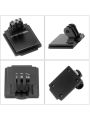 Aluminum Alloy Helmet Mount for Hero 13 12 11 10 9, Quick Release Action Camera Base for Fast Helmet POV Shooting.