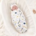  New High Elasticity Baby Surrender Style Shock-absorbing Newborn Swaddle Cloth Kick Resistant Baby Swaddles. 