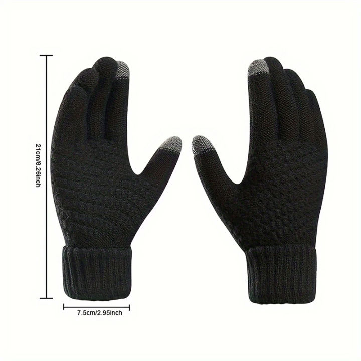 Men's%20and%20Women's%20Winter%20New%20Minimalist%20Knitted%20Gloves%20with%20Mobile%20Touch%20Screen%20Operation%20Thick%20and%20Warm%20Outdoor%20Gloves%20-%20Image%202