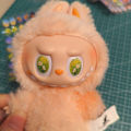 For/Color Labubu Eye Stickers Demon Slayer Series Handmade Original Labubu V1v3 Exquisite Flower Eye Stickers Doll Accessories. 