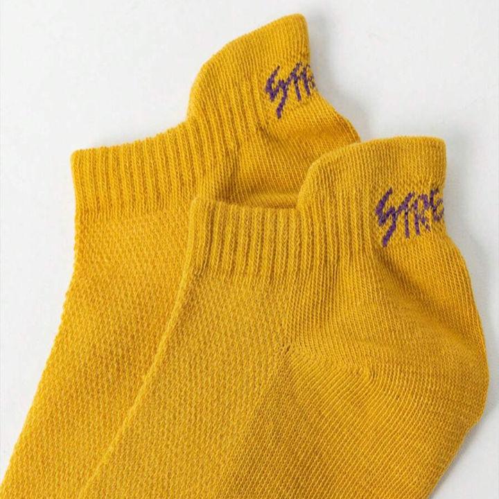 5/10/20/30%20Pairs%20Men%20Ankle%20Socks%20Fashionable%20Letter%20Sports%20Style%20Odor%20Proof%20Sweat%20Absorbing%20Breathable%20Invisible%20Running%20Socks%20-%20Image%203