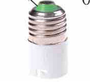 Whiteray%20Plastic%20E27%20to%20B22%20Screw%20Base%20Socket%20Lamp%20Holder%20and%20Light%20Bulb%20Adapter%20(White)%20-%20Image%202