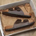 Summer Wear Muller Slippers Fashion Casual Beach Sandals New Leather Birkenstok Mens Cork Flip-flops Male Couple Retro Slides. 