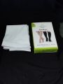 Ted Stocking Medical – LYCRA Compression Stocking, Plain Black, White Formal Style for Women (28-35 Years). 