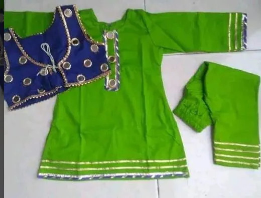 mirror%20and%20gotta%20work%20stitch%20party%20wear%20fancy%20dress%20for%20baby%20girl%20-%20Image%202