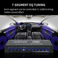 Professional 7 Band Car Equalizer Multifunctional Car Audio EQ Tuning Crossover Amplifier Parametric Equalizer Car Audio Equaliz. 