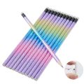 12PCS Starry Sky Rainbow Pencil HB Gradient Cute Pencils Colorful Drawing Pencil Set For Kids Student Sketching School Supplies. 