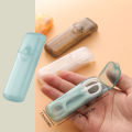 Portable Plastic Toothpick Case - Clear Toothpick Holder for Outdoor Travel, Kitchen, and Restaurant Supplies. 