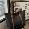 PU Leather Shoulder Tote Hand Bag for Women – All-Season  Large Capacity Office & Travel Style. 