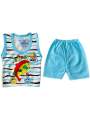 Newborn Sando & Short for Kids Sando Short Size 9-6 Months Fabric Summer Wear Malai Jersey Stuff. 