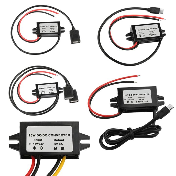 96% Conversie Efficiëntie Aramox DC Converter 24V Naar 13,8V – 414W, IP68 Waterdicht, Voor Auto, Camper En LED Verlichting Voeding Voor Auto En Boot
