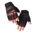 Off Road Fitness Cycling Half Finger Gloves Motorcycle Half Finger Hard Shell Protective Gloves Tactical Motorcycle Gloves. 