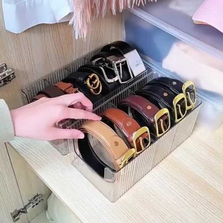 Belt%20Storage%20Box%20Household%20Compartment%20Organizer%20Tie%20Display%20Rack%20Transparent%20Desktop%20Storage%20Case%20for%20Mens%20Belt%20and%20Accessories%20-%20Image%202