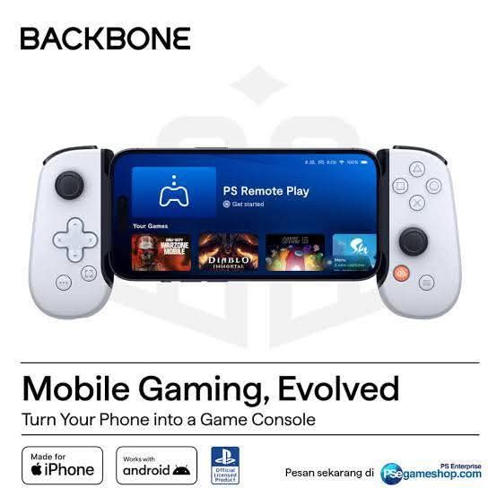 BACKBONE One Mobile Gaming Controller for iPhone Lightning - 1st Gen ...