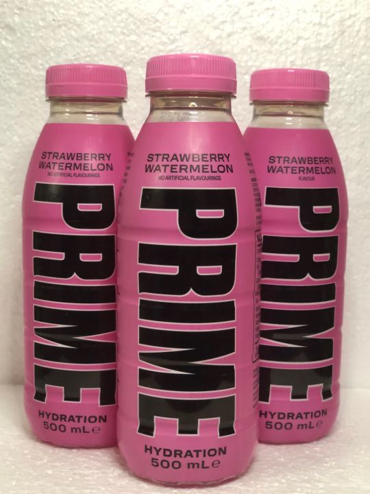 Prime hydration drink strawberry watermelon 500ml
