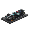 Bburago 1:43 Mercedes-AMG Petronas F1 Equipo W15 2024 # 44 Hamilton # 63 George Russell coche de aleación modelo fundido a presi. 