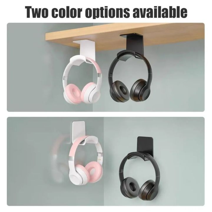 Universal%20Headphone%20Stand%20Adhensive%20Plastic%20Wall%20Mount%20Hanger%20Under%20Desk%20Headset%20Rack%20Holder%20Support%20for%20Gaming%20Earphone%20Bracket%20-%20Image%203