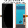 AMOLED For Google Pixel 6 Pro LCD Display Screen Touch Digitized Assembly Replacement For Google Pixel 6Pro GLUOG G8VOU LCD. 