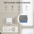 AVATTO Tuya WiFi RF Smart Curtain Module for Roller Blinds and Curtains,Motorized Curtain Switch with Alexa  Home. 