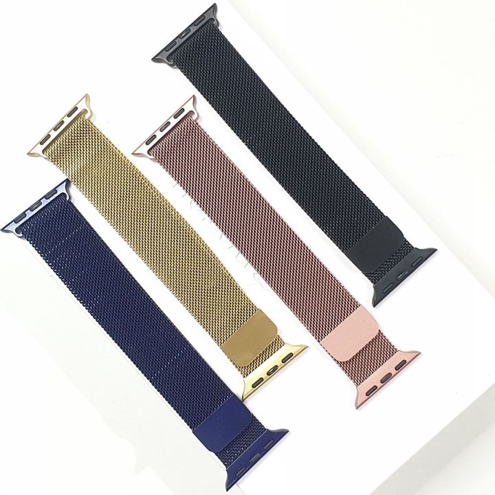 38%7C40%7C41mm%20Metallic%20Chain%20Strap%20with%20Magnetic%20Lock%20-%20Image%202