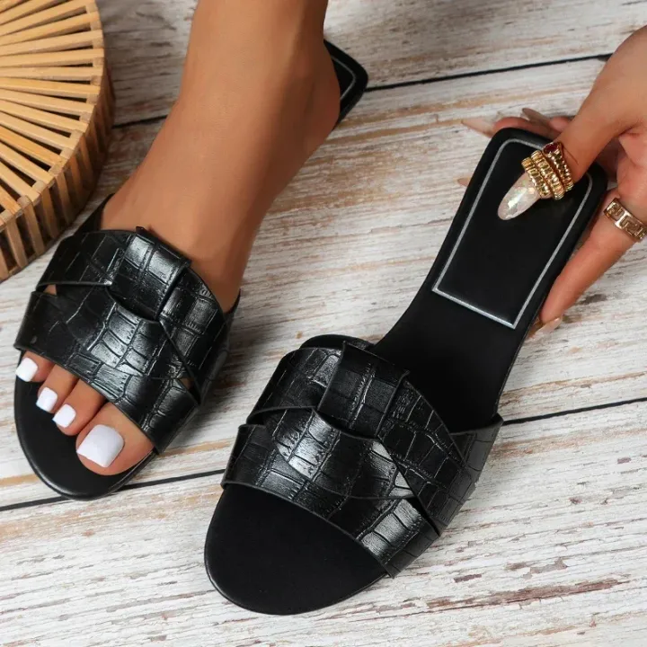 New%20Summer%20Designer%20Women'S%20Solid%20Color%20Fashion%20Slippers%20Zapatos%20De%20Mujer%20Women'S%20Shoes%20Slippers%20Women%20Slippers%20%20Women%20Shoes%20-%20Image%205