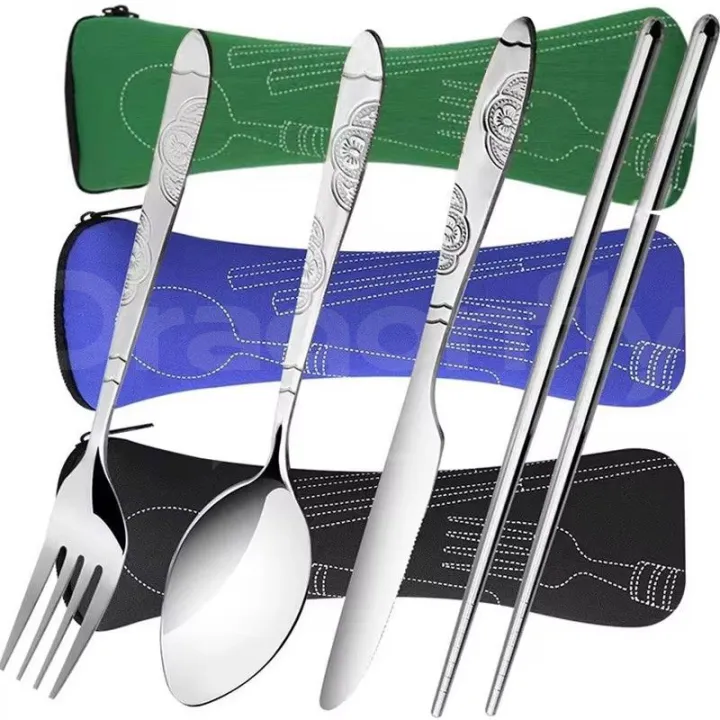 Stainless%20Steel%20Tableware%20Bag%20Washable%20with%20Zipper%20Cutlery%20Kit%20Case%20Portable%20Pouch%20For%20DinnerHousehold%20Tool%20Travel%20Camping%20Spoon%20-%20Image%206