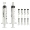 Premium Material 10pcs 5ml No Needle Syringe Perfume Dispenser with Clear Scale Tight Seal Travel Jeringas De Plastic for Hassle. 