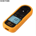 Smart Anemometer Digital Hand-held Wind Speed Gauge Meter Thermo Anemometer And Infrared Thermometer With LCD Backlight Display. 