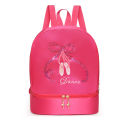 Childrens Shoulder Bag Dance Backpack Latin and Ballet Schoolbag Girl Princess Dance Bag Independent Shoe Warehouse Water Proof.