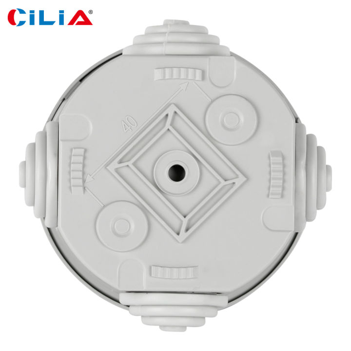 CILIA%201pc%20Waterproof%20Junction%20Box,%20IP55%20Outdoor%20Electrical%20Box,%20Durable%20PC%20Plastic%20Enclosure%20for%20Indoor/Outdoor%20Use,%20No%20Openi%20-%20Image%202