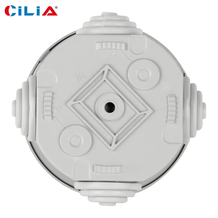 CILIA%201pc%20Waterproof%20Junction%20Box,%20IP55%20Outdoor%20Electrical%20Box,%20Durable%20PC%20Plastic%20Enclosure%20for%20Indoor/Outdoor%20Use,%20No%20Openi%20-%20Image%202