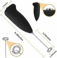 Handheld Coffee Beater Mixer Egg Mixer – Mini Milk Frother Hand Blender Whisk for Coffee Foam, Eggs, Cream, Lassi, Cappuccino & Kitchen Baking Mixing Tool. 