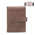 Antimagnetic&Anti-theft Global Tourism Passport Cover Wallet Bag Men Women ID Address Card Holder Portable Travel Accessories. 
