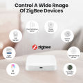 Tuya Smart Life Multi-mode Gateway Smart Home Automation Hub ZigBee WiFi Bridge Bluetooth Mesh Voice Control for Alexa . 