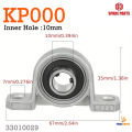Kp08 8mm, kp000 10mm, kp001 12mm pillow block bearing zinc alloy insert Linear bearing shaft spare parts accessories linear shaft. 