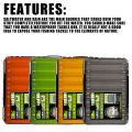 SAMOLLA Large Fishing Tackle Box Lure Storage Double Sided Lure Hook Boxes Baits Container Storage Case Fishing Accessories. 