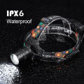 Powerful LED Headlamp Rechargeable Telescopic Zoomable Headlight Outdoor Waterproof Work Head Lamp High Lumen Head Torch. 